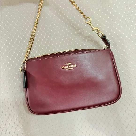 Coach Nolita Maroon Leather - Picture 4 of 4